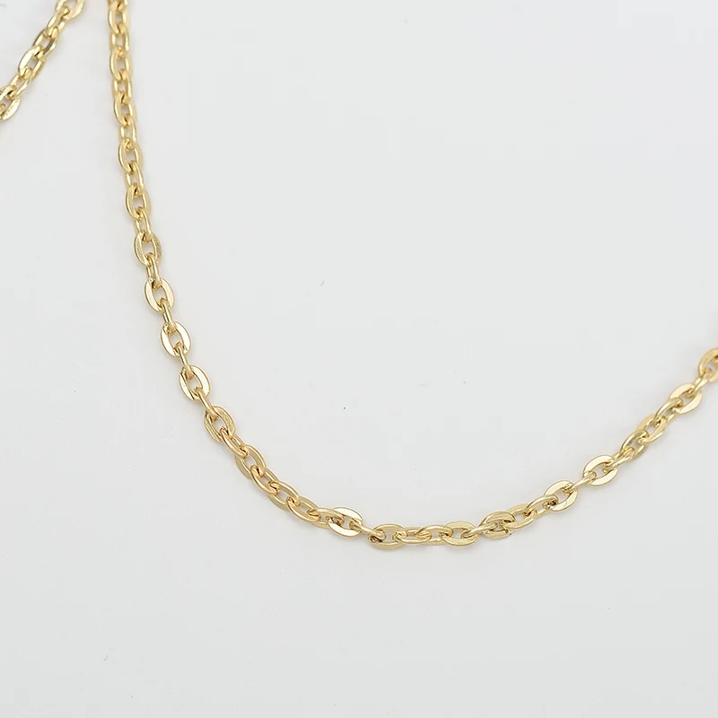 

2017 Hot Trendy Charming Crossover Harness Crystal Golden Necklace Simple Waist Belt Belly Body Long Chain Women Gift MYC11049