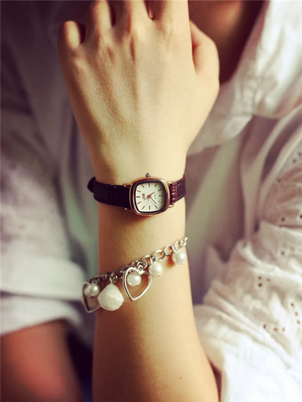 Рай 2017 Творческая Точный Стиль Мода Женщины Искусственной Кожи Кварцевые