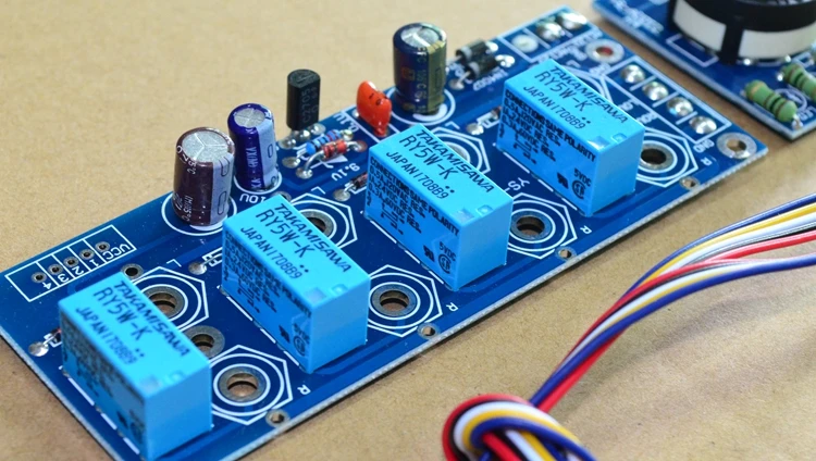 4 way audio input selection board inputs 1 output | Home Theater Amplifiers