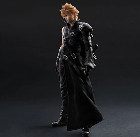 Final Fantasy Action Figure Play Arts коллекция игрушек Kai Cloud Strife игра Playarts PA34|toy doll stroller|toy schnauzerdoll