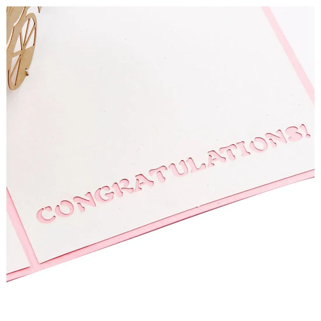 3D Детские открытки в коляске всплывающие на день рождения детские подарочные