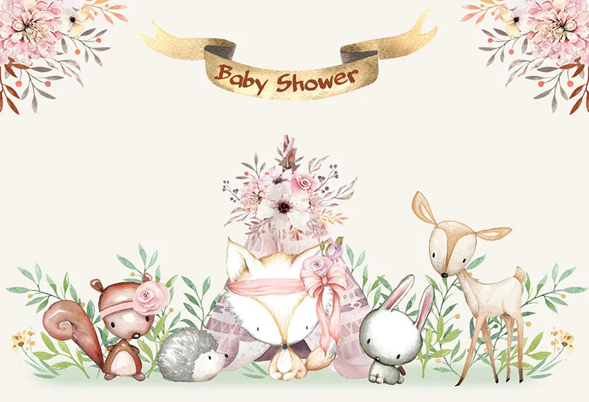 Виниловый фон для фотосъемки с Фоны Baby Shower День рождения индийские племенные