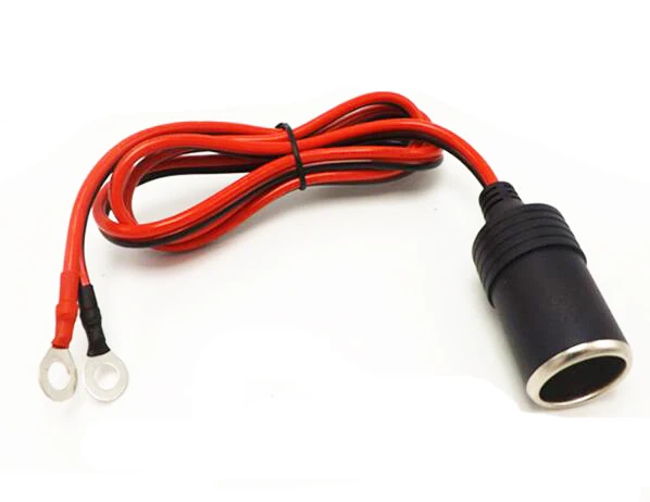 DC12V 30A розетка для автомобильного прикуривателя поворот Аллигатор клип автомобиль взять адаптер питания 120w