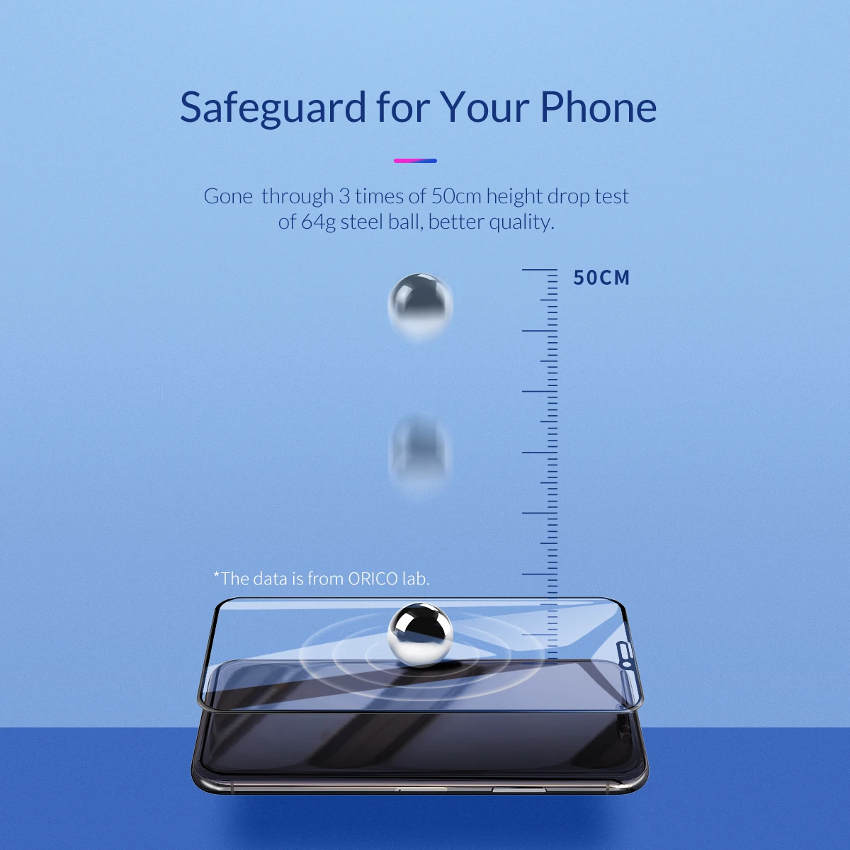 ORICO закаленное стекло для защиты экрана для iphone 8 Plus 6 S Защитное стекло для iphone 6 защитная пленка