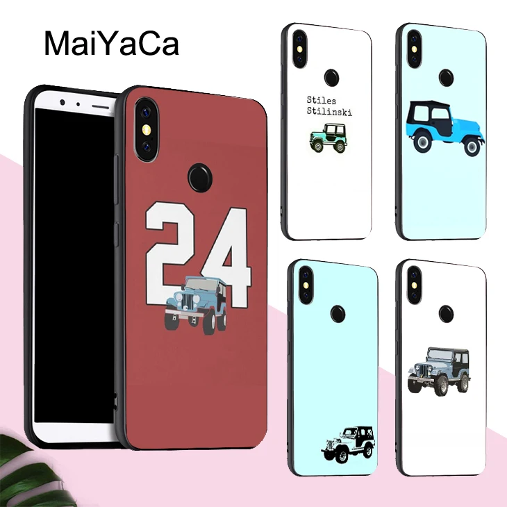 Чехол MaiYaCa teen wolf stiles stilinski jeep для POCO X3 F2 Pro Red mi Note 8 8T 7 9 9S 9A 9C Mi 10 Lite A3|Бамперы| |