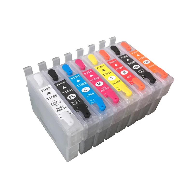 Новый T1594 T1599 заправляемые чернильные картриджи для принтеров Epson R2000 с ARC чипы