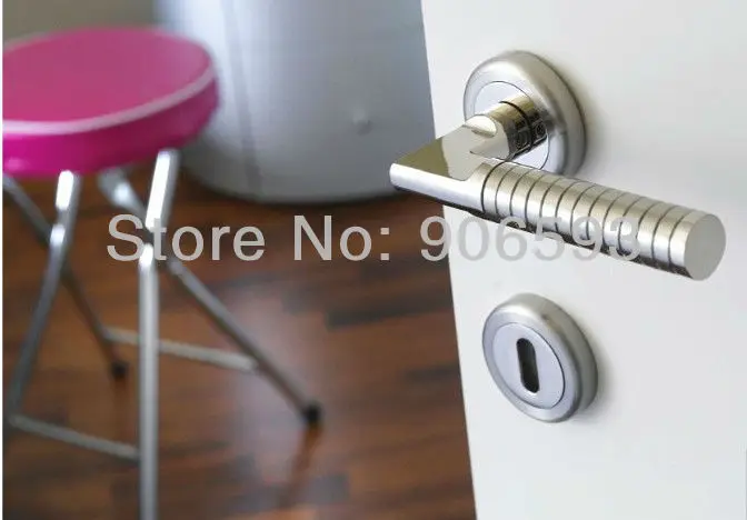 6 пар бесплатная доставка современные благородные дверные ручки zamak|door handle cover|door