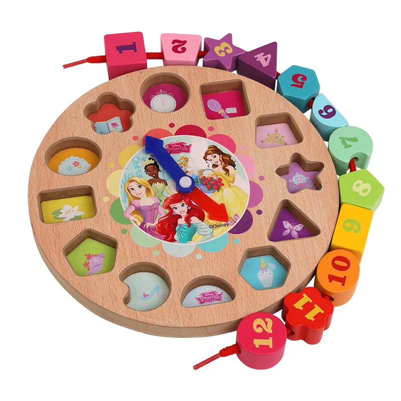 Деревянный ребенок интеллектуал раннее образование геометрический номер