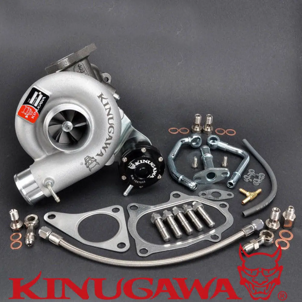 Турбокомпрессор Kinugawa для SUBARU EJ25 WRX STi GRF 2008 ~ RHF55 VF39 VF43 VF48 длина 7 см|Турбонагнетатели
