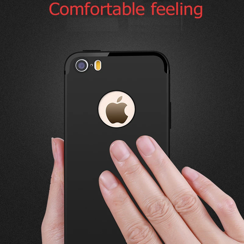 CAPSSICUM 5 5S SE ультра тонкий мягкий матовый чехол для iPhone ТПУ Гибкий гелевый накладка