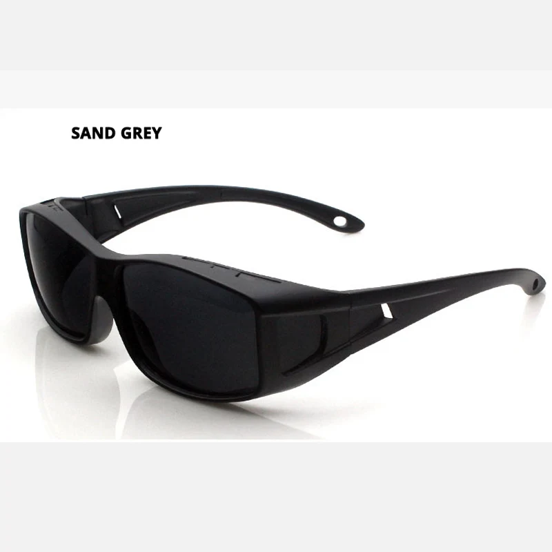 sand-black-grey Новинка, модные солнцезащитные очки для вождения, мужские, женские, поляризационные, для ночного видения, солнцезащитные очки для вождения, мужские солнцезащитные очки oculos de sol masculino - Цвет линз: sand-black-grey