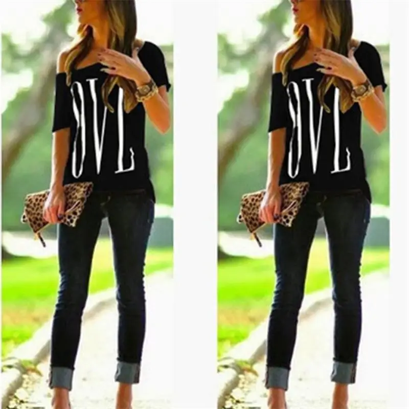 Модный корейский дизайн женские свободные хлопковые топы с открытыми плечами