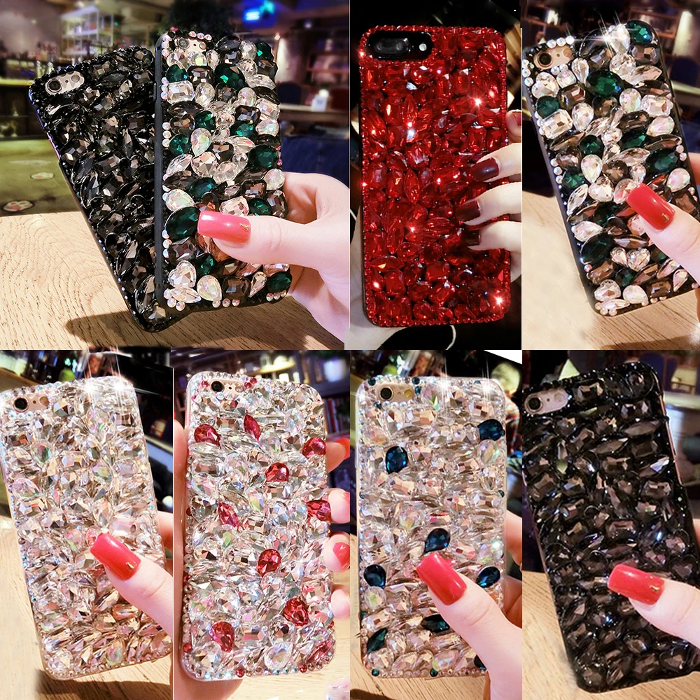 Bling телефона чехол для Samsung Galaxy A520/a5 2017 акрил Уникальные Модные Diamond Роскошный
