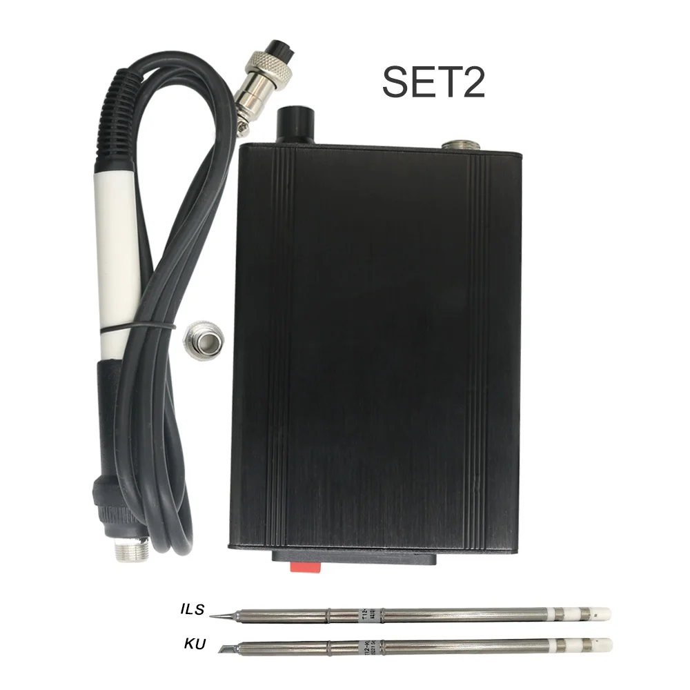 STC T12 952 паяльная станция электронный паяльник OLED цифровая станция T12 паяльник наконечник сварочный инструмент без разъема питания