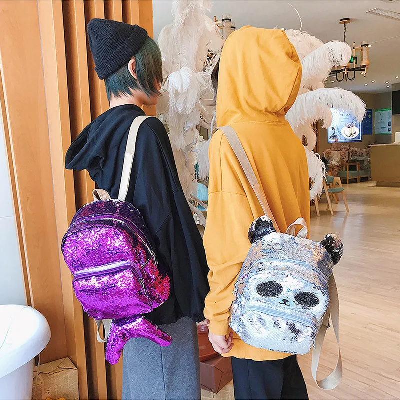 LXFZQ новый рюкзак детский mochila infantil школьные сумки для детей голографические