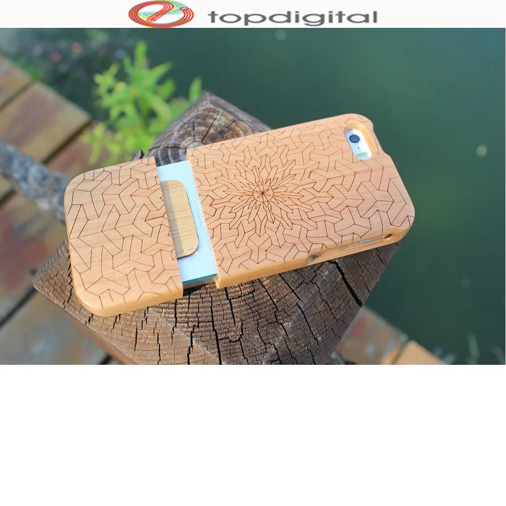 Чехол из натурального дерева для iPhone SE Жесткий задняя крышка Apple 5S 5 5c чехол