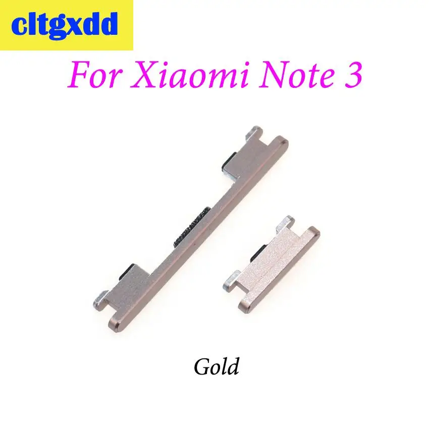 Новый комплект боковых кнопок cltgxdd для Xiaomi Note 3 Mi Note3 кнопка питания + переключения