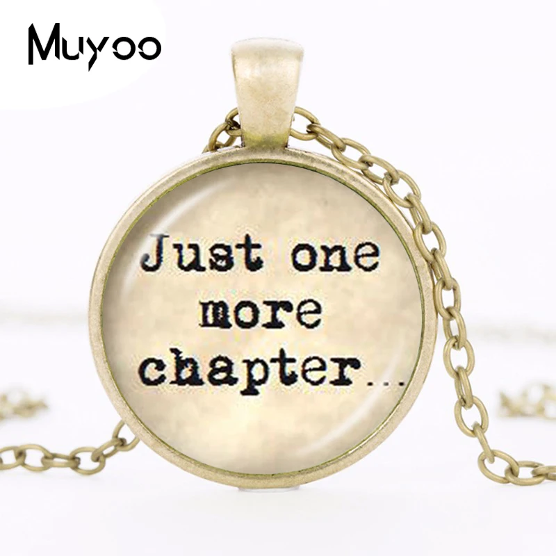 Ожерелье с цитатами Книга для влюбленных ювелирное изделие надписью на свитер
