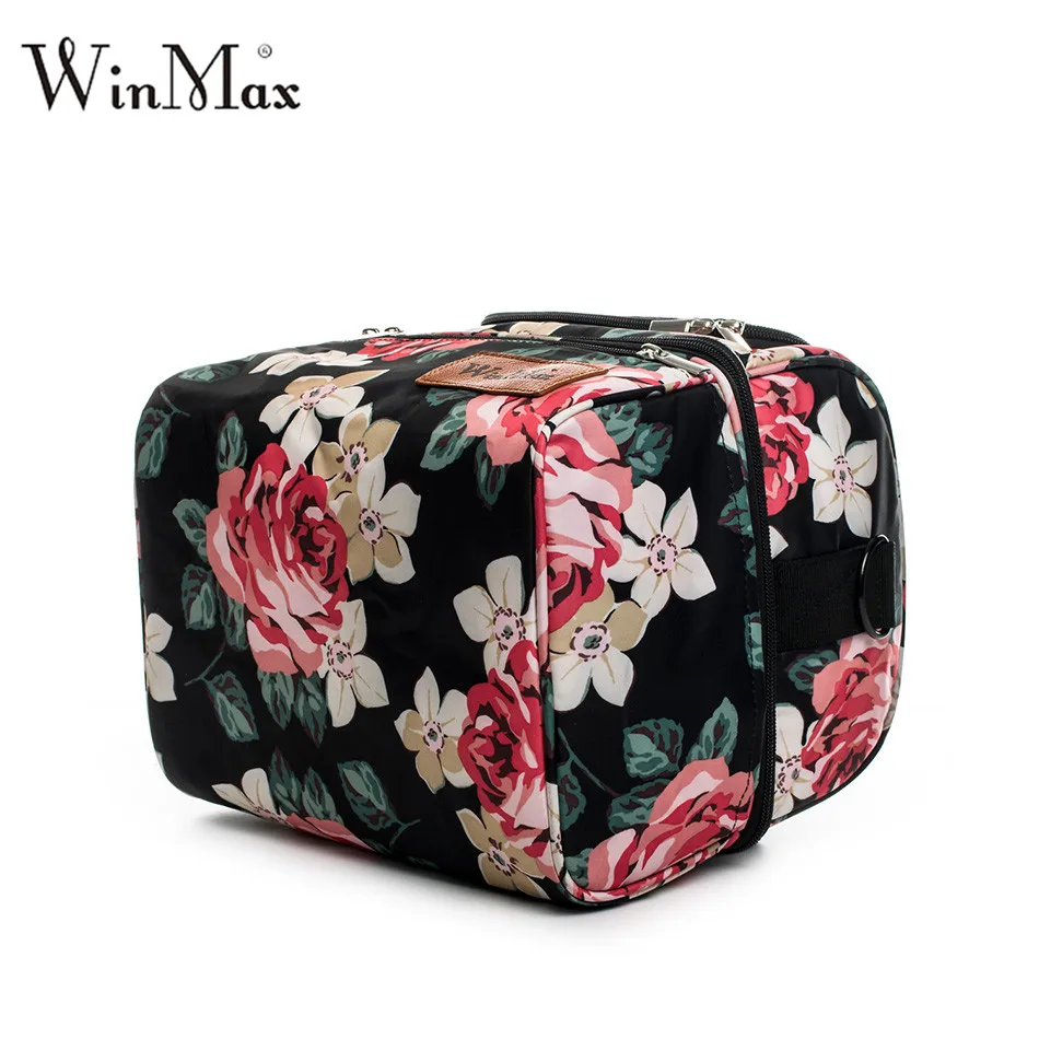 Winmax Brand Thicken Two Layer Cooler Lunchbox Insulated Thermal Food Fresh Wine Picnic Cooler Bag Tote Handbags Women Lunch Bag images - 6
