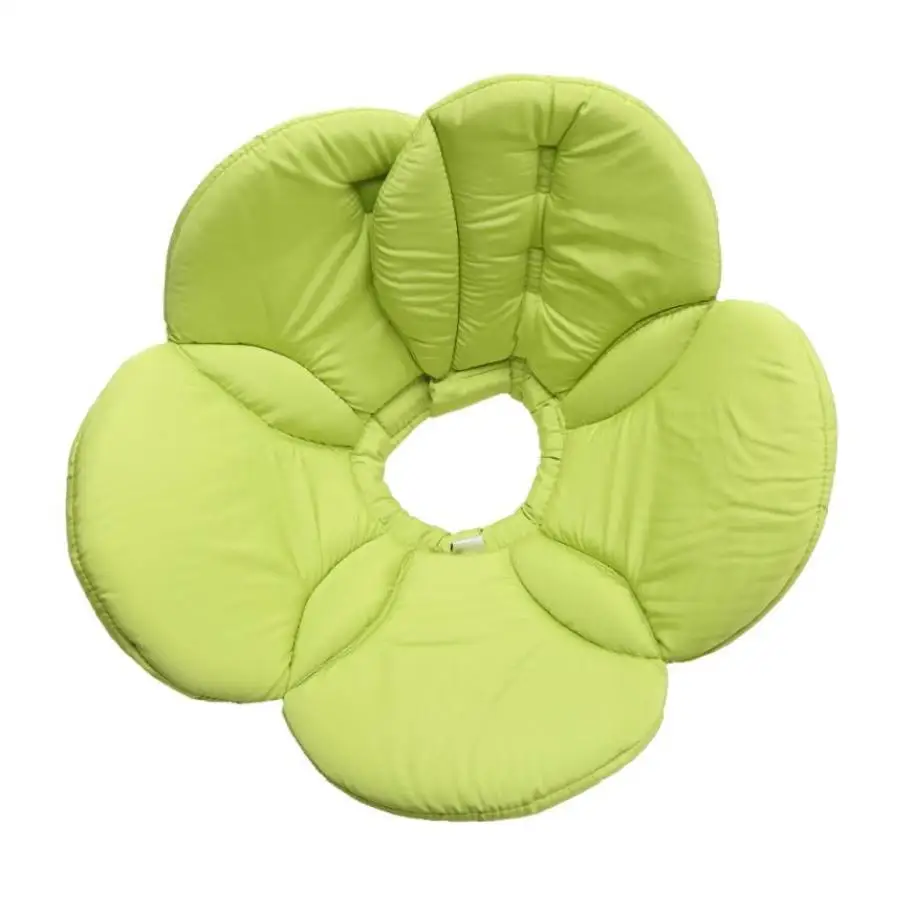 Green ISHOWTIENDA ошейник для питомцев елизабетанский ошейник для собак и кошек Регулируемый ранозаживляющий e-воротник мягкий конус умный конус для предотвращения укуса красивый 0503 - Цвет: Green