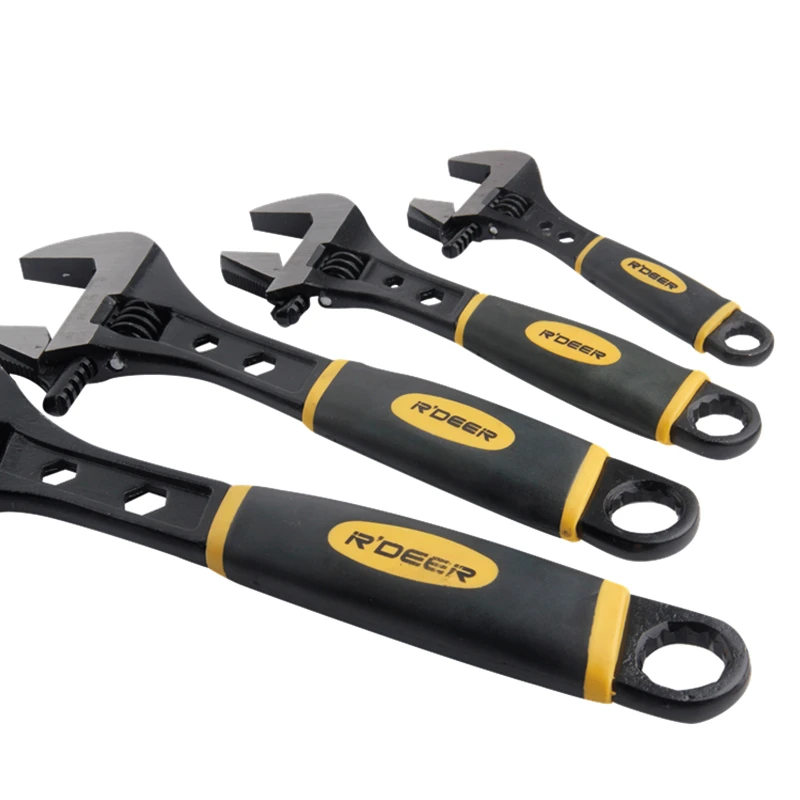 1 шт. универсальный гаечный ключ 6/8/10/12 дюймов|adjustable wrench spanner|universal wrenchadjustable |