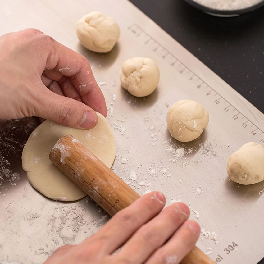 Нержавеющая сталь овощи фрукты разделочная доска для мяса раскатки теста коврик