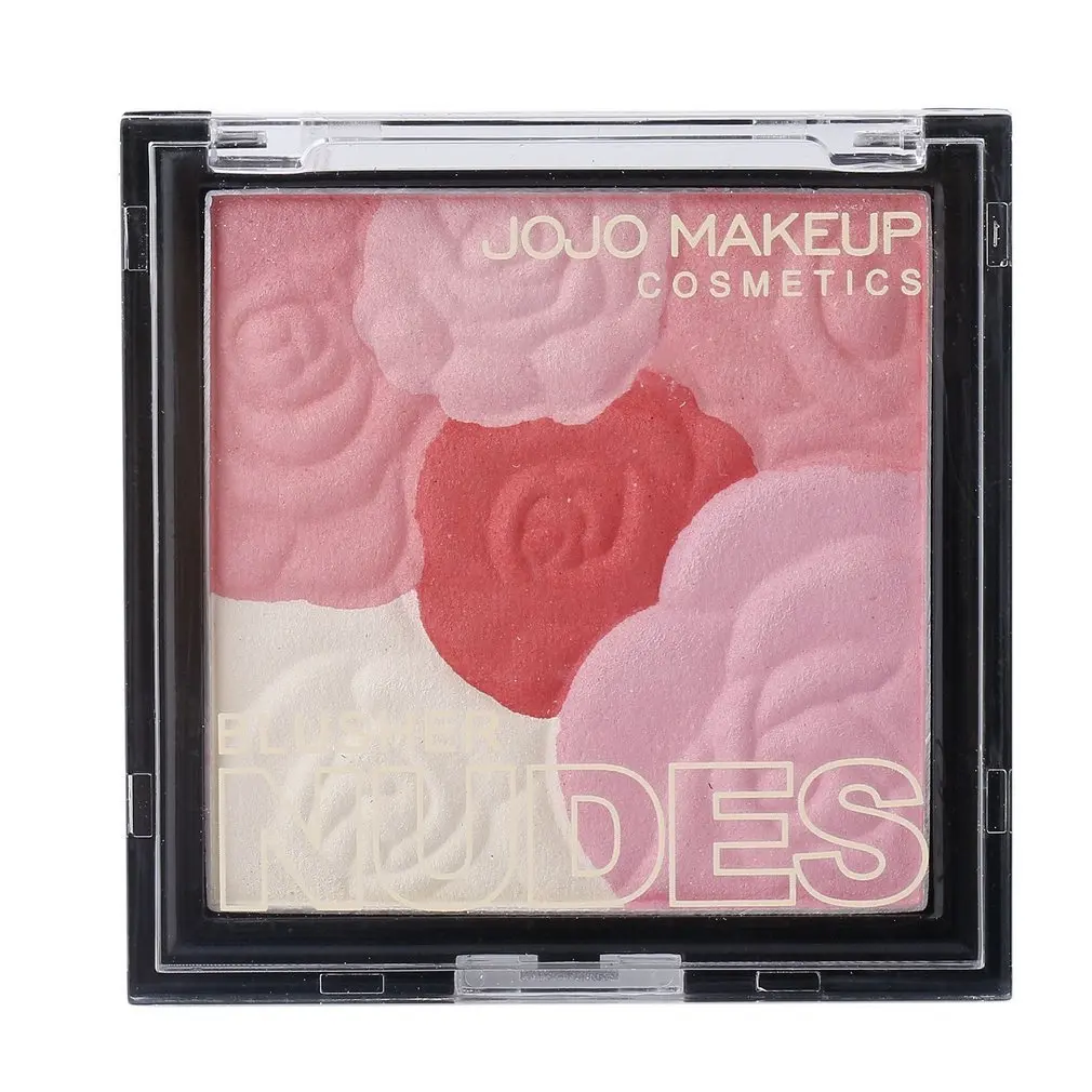 Multi Цвет Румяна Косметическая естественный девочек Для женщин Палитра порошок
