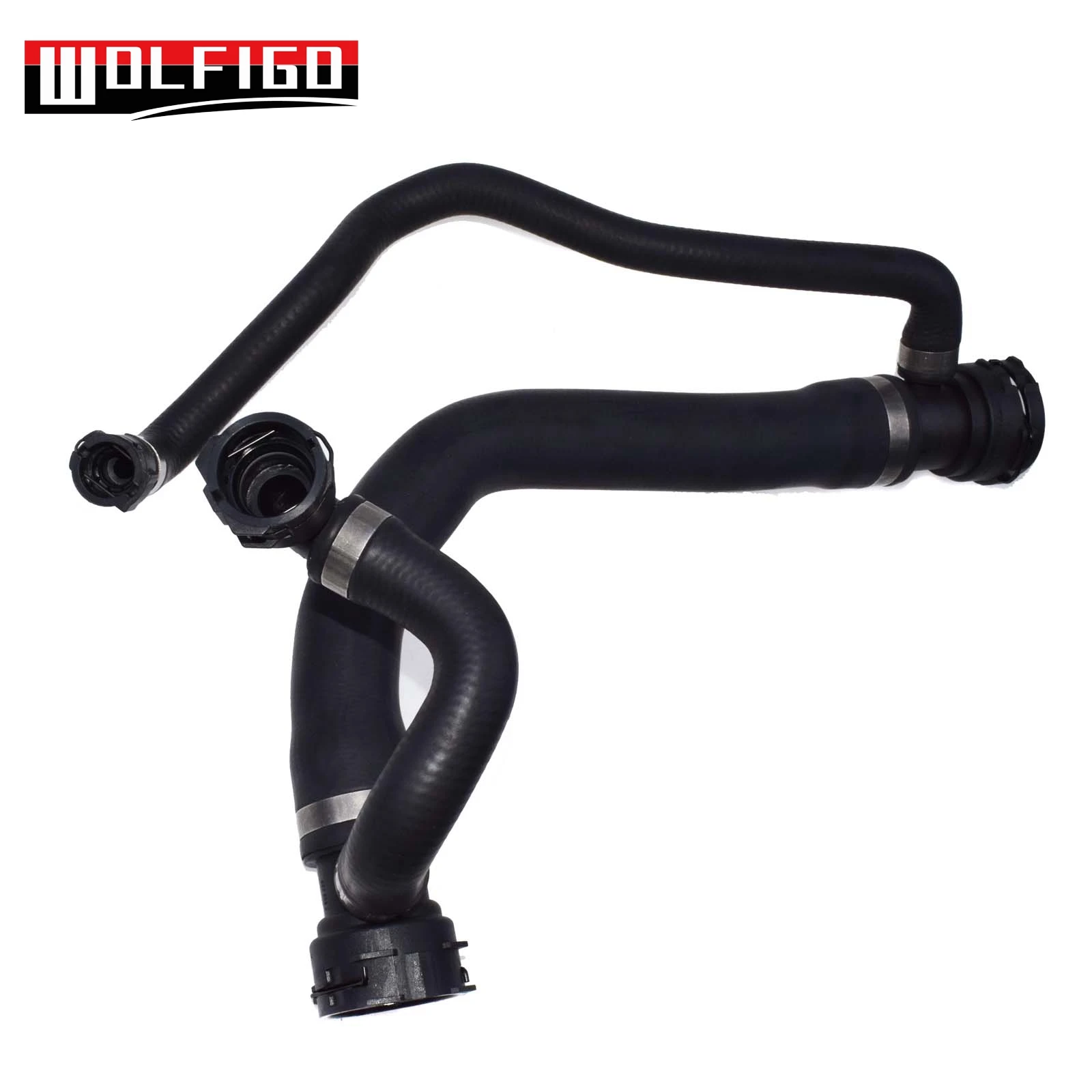 WOLFIGO New Upper Radiator Cooling Water Hose For BMW 545i 645Ci 2004 2005 17127519248 17 12 7 519 248 | Автомобили и мотоциклы