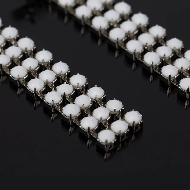 YFJEWE Новое поступление белые серьги кисточки для женщин с кристаллами длинные