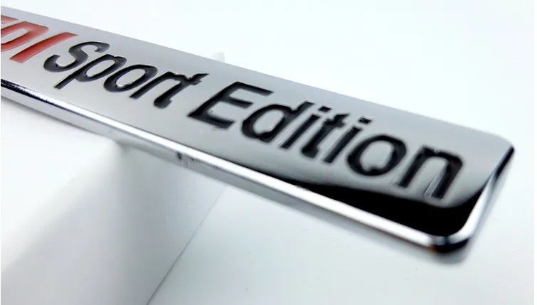 Задняя наклейка из АБС материала TDI SPORT EDTION для Volkswagen VW Golf 6 7 GTI CC Sagitar Bora Passat Touran|sticker