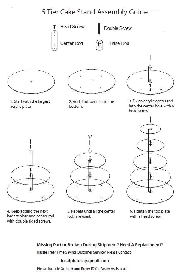 

Hot Salet ! Wholesale Round 5 Tier acrylic clear new style birthday cake stand/stands+para+cake+pops wedding decoration