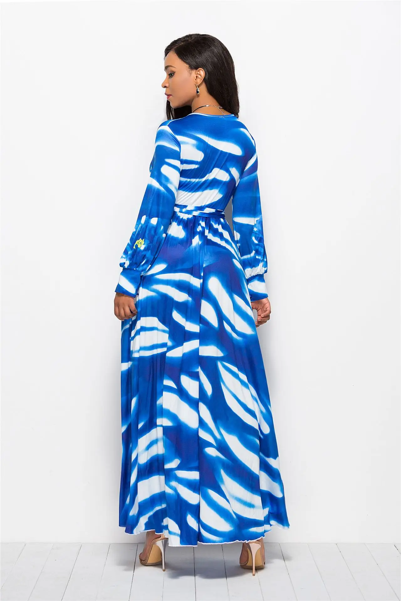TUHAO/осеннее элегантное платье туника для женщин Boho Пляжные вечерние сарафаны