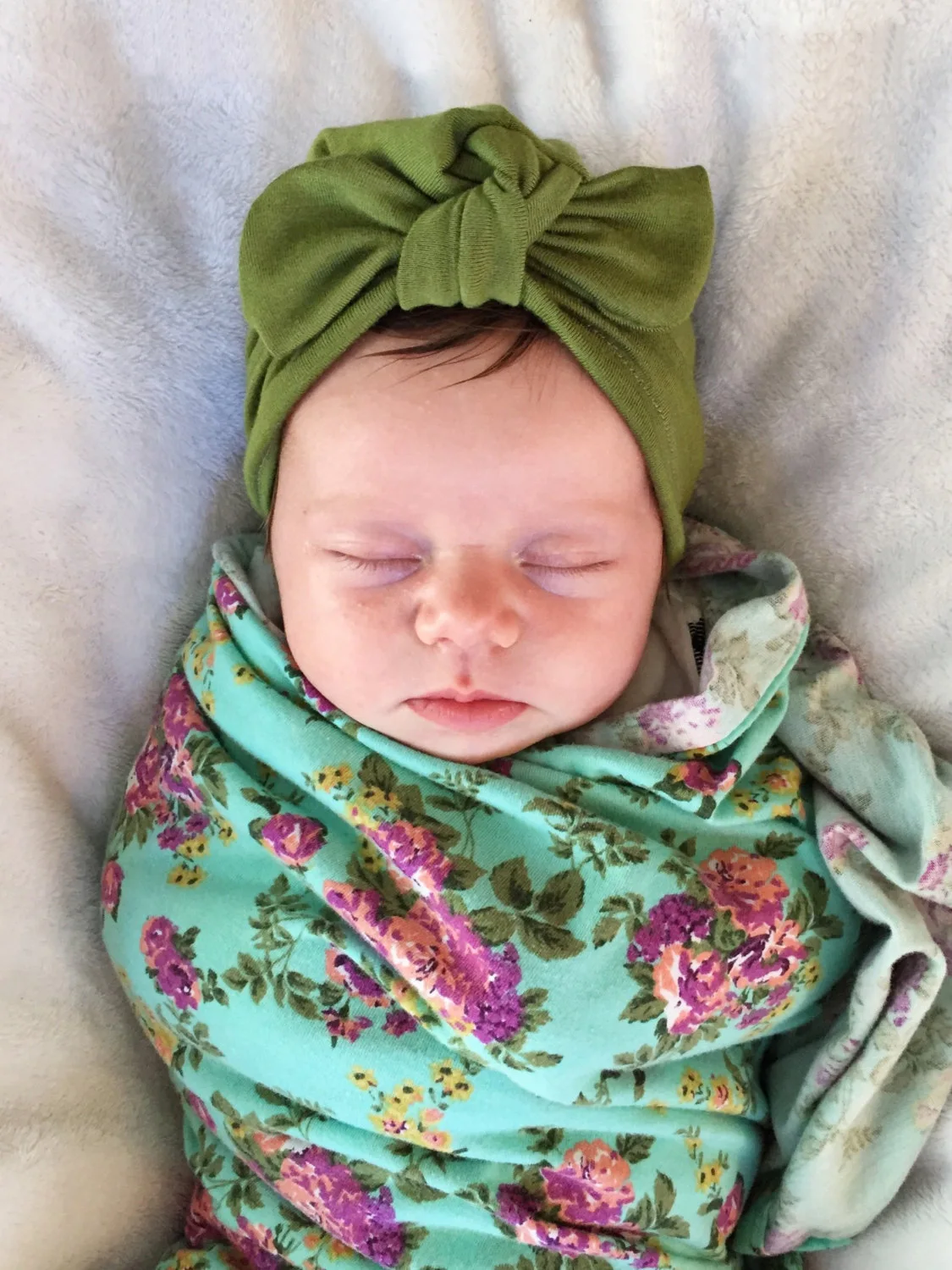 Fashion Sweet Dot Baby Girl Hat with Bow Candy Color Turban Cap for Girls Elastic Infant Accessories Unisex Newborn Costome | Детская