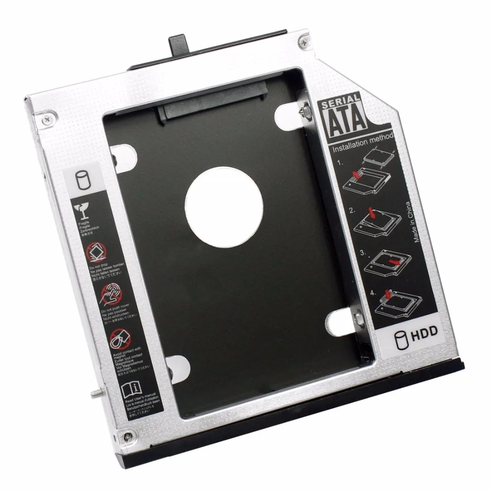 SATA 3,0 SSD адаптер 12,7 мм SATA жесткий диск HDD Caddy Bay 2,5 дюймов Внешний чехол Корпус для IBM Thinkpad R400 R500 T420