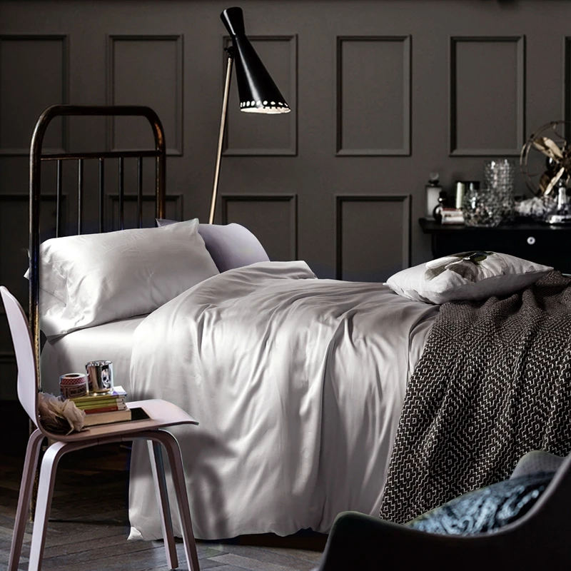 Из египетского хлопка постельных принадлежностей чистый цвет пододеяльник