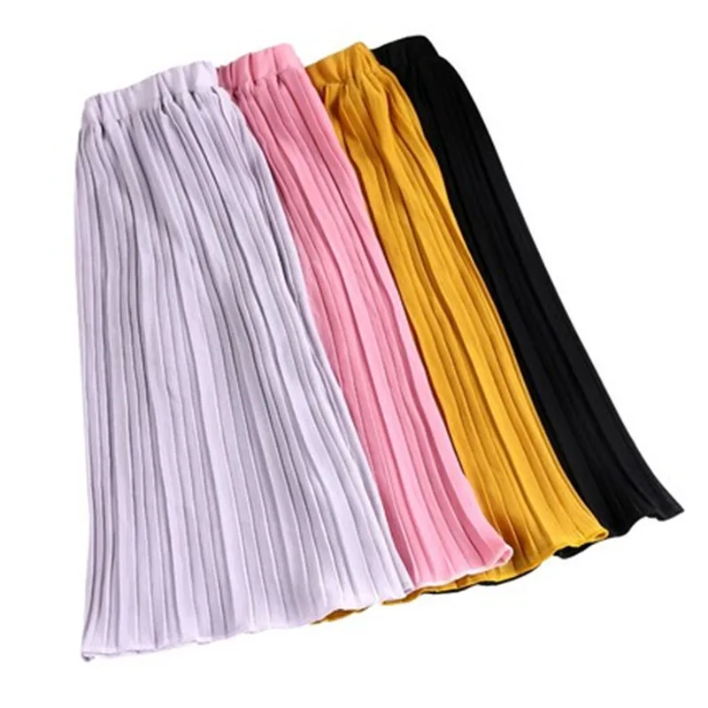 Летние детские брюки детская одежда однотонные Свободные повседневные для