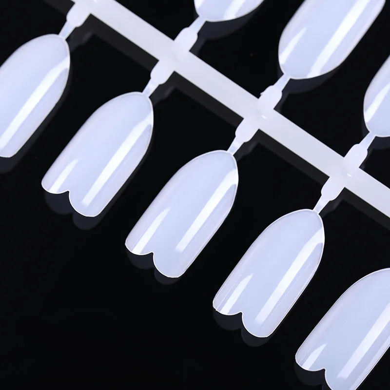 240 шт. накладные ногти в форме сердца прозрачный УФ-Гель-лак для ногтей | Красота и