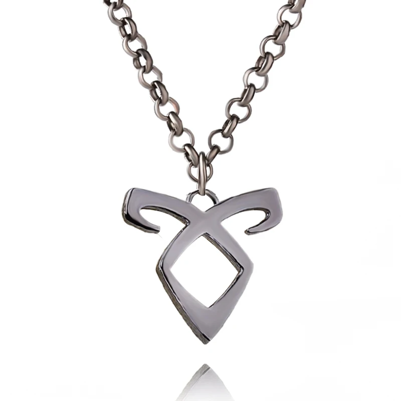 Мужское и женское ожерелье с кулоном логотипом Город костей ангелов|women pendant|pendant