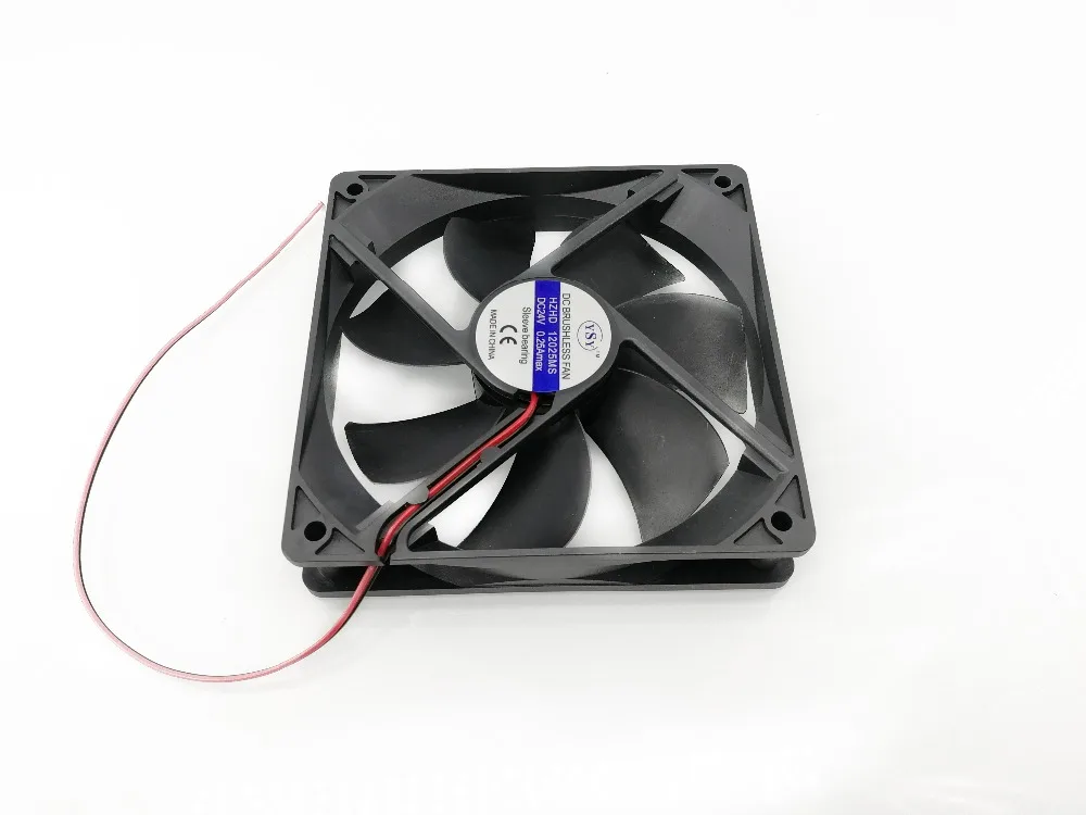 12X12 см DC24V 0.25A вентилятор сценический светодиодный осветительный охлаждающий