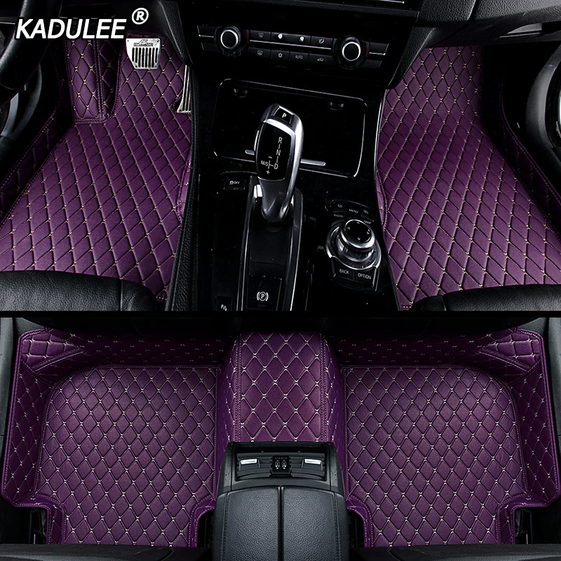 KADULEE индивидуальный автомобильный коврик для ног для citroen c5 c4 picasso c-elysee DS4 5 6 Автомобильные аксессуары водонепроницаемый ковер