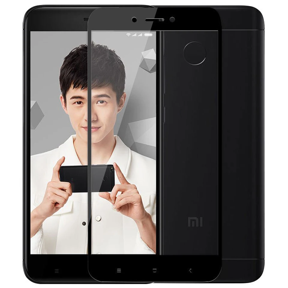3D мягкий край закаленное стекло для xiaomi Mi A1 протектор экрана 5S 5x6 redmi 4x 4a note4 полный
