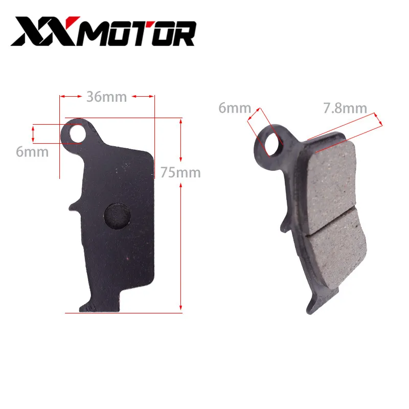 Мотоциклетные задние тормозные колодки Дисковые Диски для Honda AX-1 250 NX250 CRM250 CRM250R