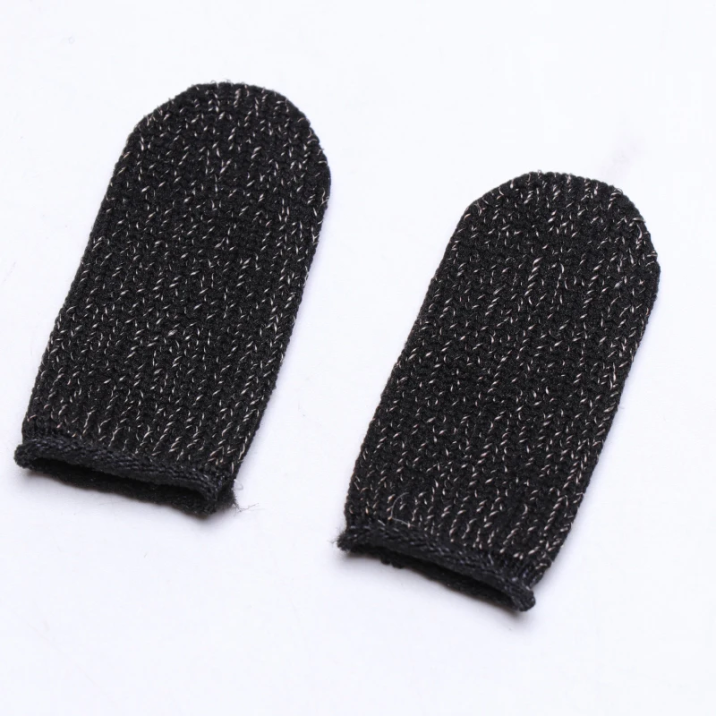 Fingertip Sweatproof cover pubg сенсорный экран телефон игры BUBG геймпад вязание пряжи Fingertip Нескользящие Touchable Luvas