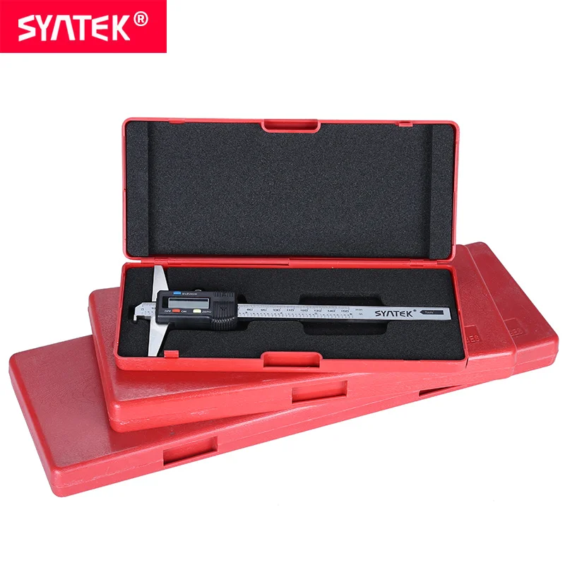 Цифровой штангенциркуль Syntek с одним крюком 6 &quot8&quot 12 &quot150 мм 200 300 Микрометр из