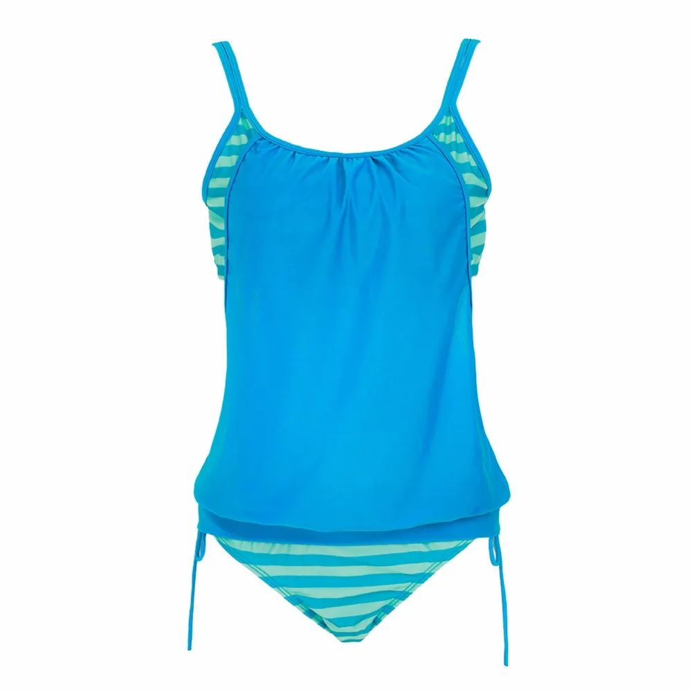 Цветной полосатый сексуальный женский бикини эластичный уникальный пляжный