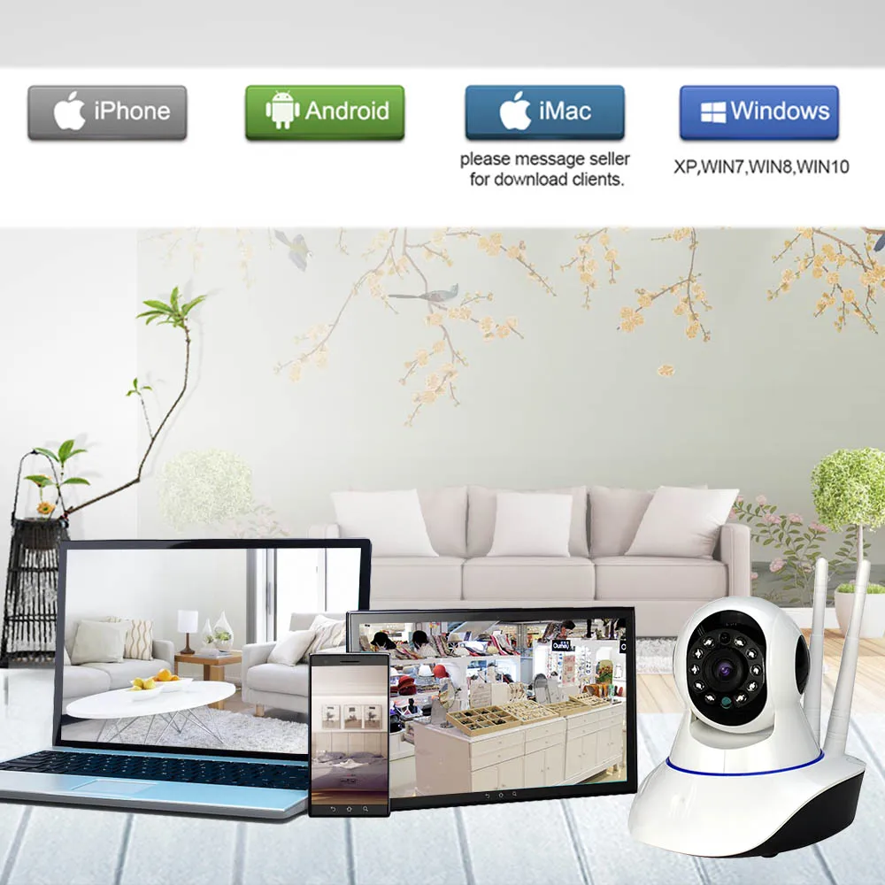 YOOSEE CCTV купольная камера PTZ беспроводная Wifi IP камера Full HD 1080P ИК монитор ночного видения Onvif P2P Обнаружение движения двухстороннее аудио