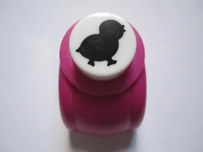 Chick 15 мм Furador Diy канцелярские резаки для бумаги режущие Eva пенообразователь Дырокол машина для скрапбукинга экономия труда для рукоделия малыш Дырокол - Цвет: Chick