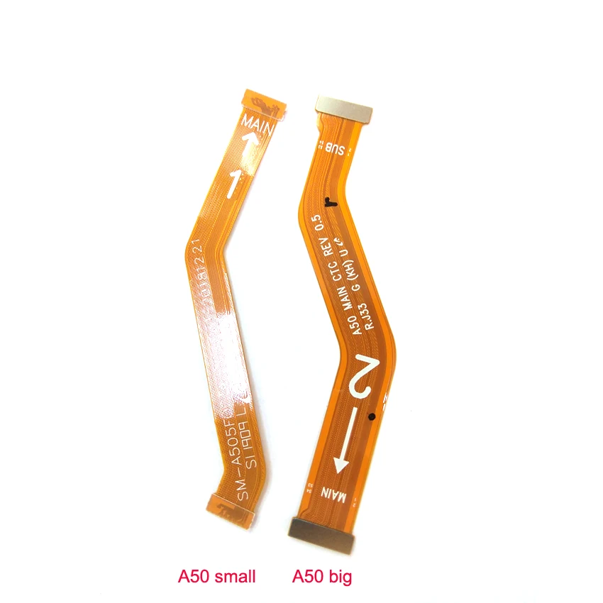 20 штук для samsung Galaxy A10 A20 A30 A40 A50 A40S A60 A605S A705F материнская плата разъем USB ЖК-дисплей гибкий кабель