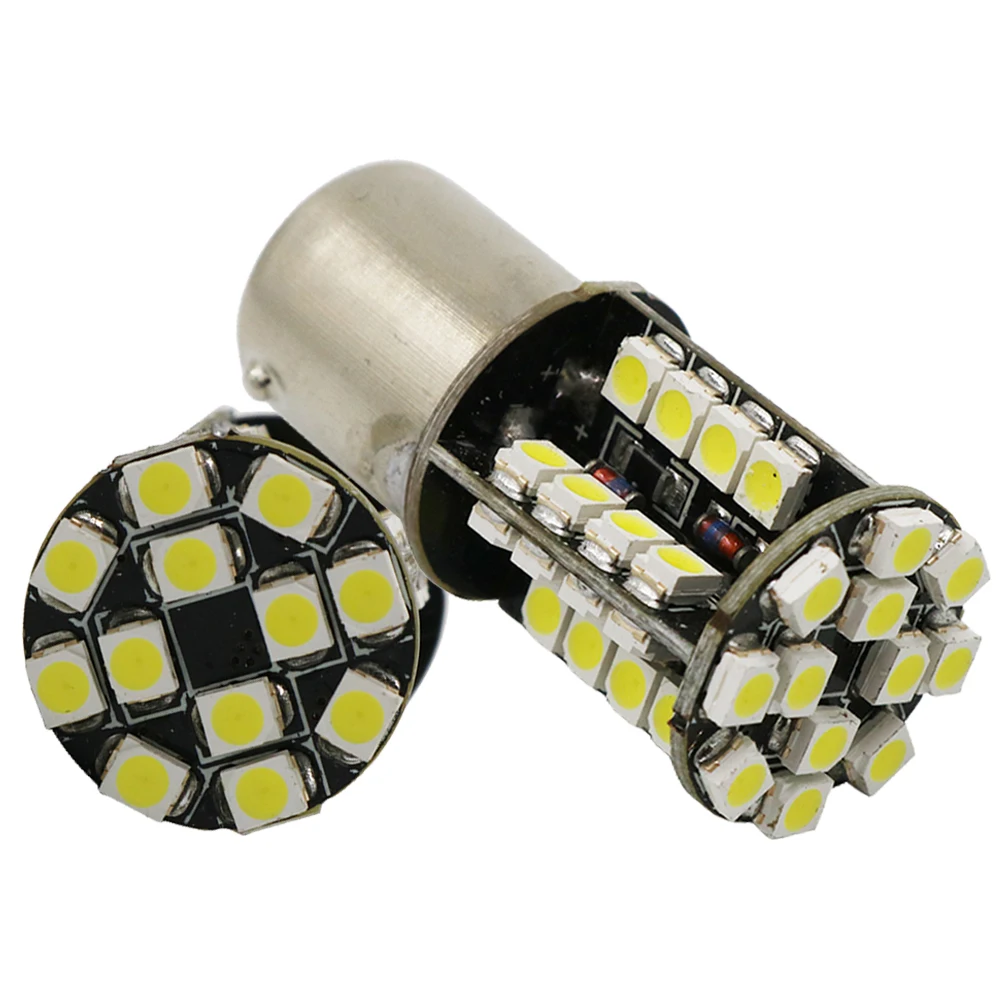 YSY200x Canbus Error Free p21w A15S/1156 44SMD авто Led 1156 Ba15s 1210 3528 задний тормоз Поворотный Светильник