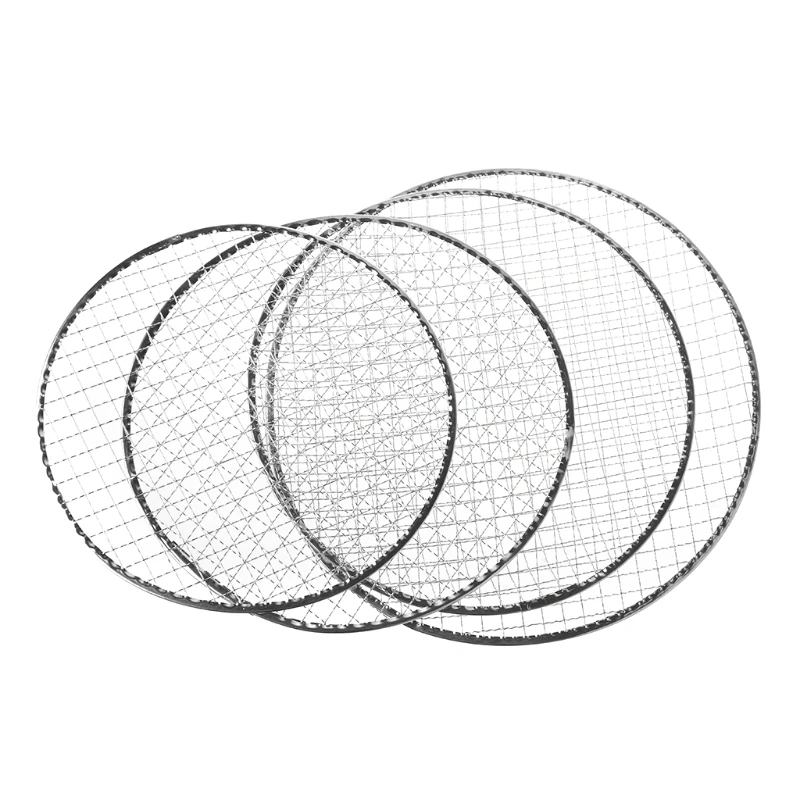 28 см одноразовые барбекю корзина для гриля проволочная сетка чистая мясо Рыба
